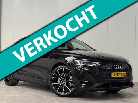 Audi E-tron 55 quattro l S-LINE l SOH 92.6% l B&O l PANO l SFEER l LEDER l LUCHTVERING l ORG.NL l NA