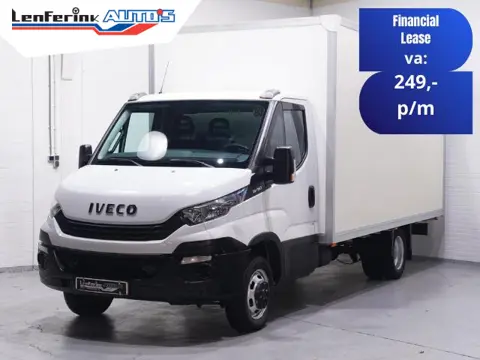 Iveco Daily 35C15 150 pk Bakwagen met Deuren Dubbel lucht achter, Audio, Elek. Pakket, 3-Zits