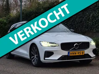 Volvo V60 2.0 T6 hybrid AWD Plus Dark 388PK KRISTAL Autopilot +70km Hyrbride BTW Volle optielijst Ad