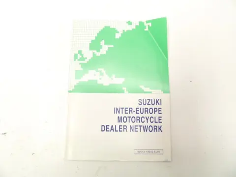 INSTRUCTIEBOEKJE Suzuki Overige Suzuki 1960 - 2021