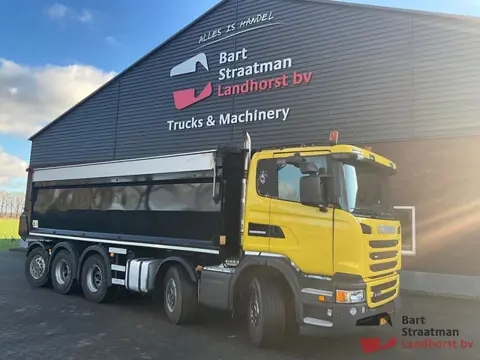 Scania G410 10x4 Euro 6 met geisoleerde  asfalt kipper BS1838