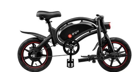 DYU D3F with Pedal Folding Moped Electric Bike