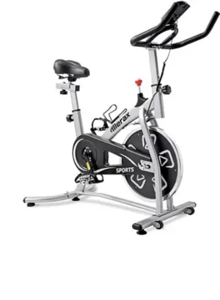 Merax Exercise Bike Indoor Bike with LCD Console Adjustable