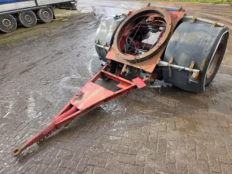 Nooteboom 275/80 R22.5 Nooteboom 275/70 R22.5 Dolly met Draaikrans – 1 As – Luchtvering – Goede staa