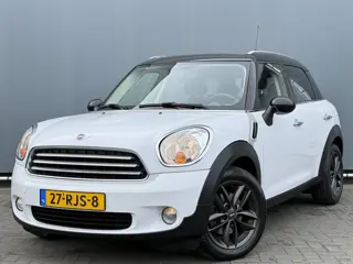 MINI Countryman BJR 2011 1.6 123 PKCooper ANTRACIET LMV | AIRCO | NAVI | TWO-TONE | MISTLAMPEN