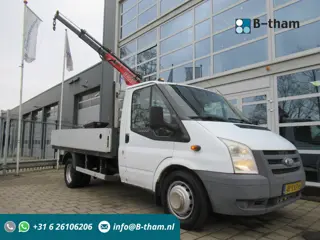 Ford Transit 350M 2.4 TDCI 85KW PU + FASSI Kraan Crane Kran