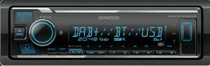 Kenwood radio DAB en Bluetooth