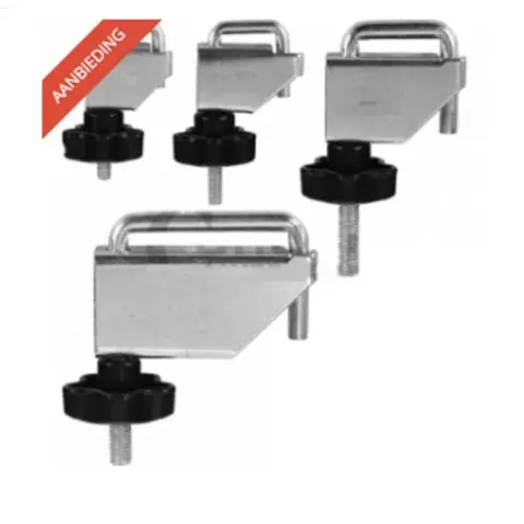 Slangklem set 4-dlg.