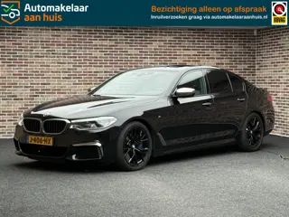 BMW 5-serie M550i xDrive High Executive Stoelverwarming & -ventilatie. | Panorama | Elek. memorie st