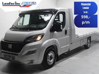 Fiat Ducato 2.2 Mjet 140 pk Autotransporter Tijhof BPM vrij Airco, Trekhaak 3.000 kg, Cruise control