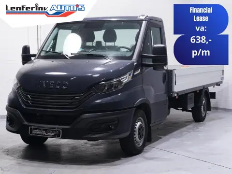 Iveco Daily 35S18 180 pk Aut. Pick Up / Open Laadbak Luchtvering, Navi, Adapt. Cruise, Trekhaak 3.50