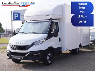Iveco Daily 35C14 140 pk Automaat Bakwagen 30M3 Airco, Camera Luchtvering, Dakspoiler, Dubbel Lucht 
