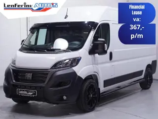 Fiat Ducato 2.2 MultiJet 140 pk L3H2 Black&White Edition Airco Cruise Control, 18" LMV Zwart, Sideba