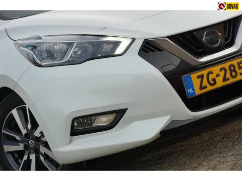 Nissan Micra 1.0 IG-T 100pk N-Connecta - Pure White - 8x MICRA AKTIE v.a.€8.995,-
