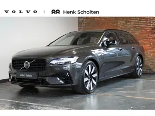 Volvo V90 T6 Plug-in hybrid AWD Ultra Dark | Panoramadak | Semi-Electrische Trekhaak | Verwarmbare v