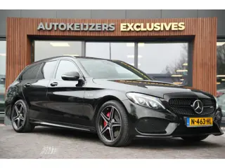 Mercedes-Benz C-klasse Estate AMG 43 4MATIC Panoramadak Adaptive Cruise Sportuitlaat 360Cam Trekhaak