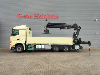 Mercedes-Benz Arocs 2645 6x4 Euro 6 Hiab XS 377 Hipro 7 x Hydr. Hiab Rotated Clamp!