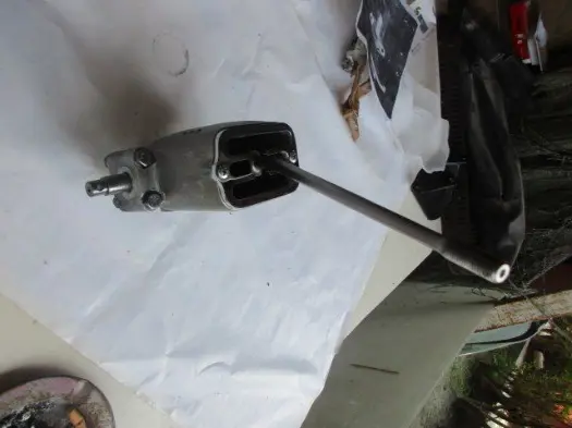 Gearbox lever with support for Ferrari Dino 206 and 246