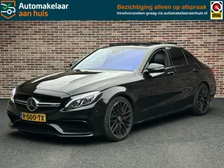 Mercedes-Benz C-klasse AMG 63 S Panorama Dealer 360 Headup Burmeister Memory