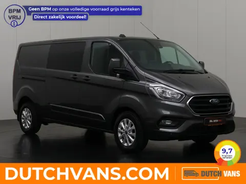 Ford Transit Custom Automaat Lang Dubbele Cabine Limited | 2xSchuifdeur | Multimedia | Camera | Airc