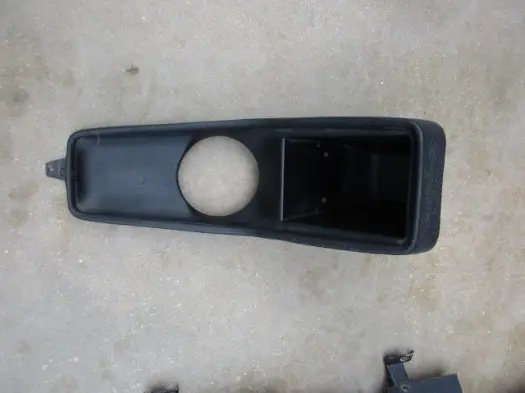 Central console Porsche 911