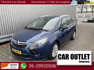 Opel Zafira Tourer 1.4 Innovation 7p. AUTOMAAT, Leer/Stof, Clima, Navi, CC, PDC & Cam, LM, Trekh, – 