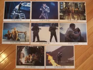 SCREAMERS lobbycard set.