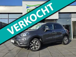 Fiat 500 X 1.4 Turbo MultiAir Lounge – Half leder – Stoelverwarming – Lage km – Luxe SUV