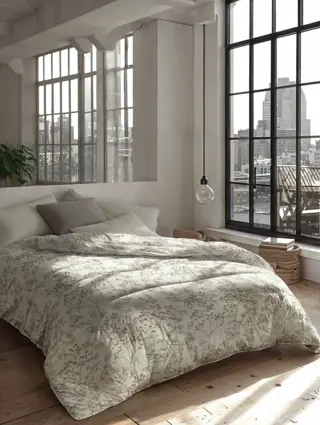 All-in one Lazy dekbed Groen 200x200 cm