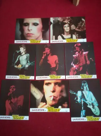 ZIGGY STARDUST lobbycard set.