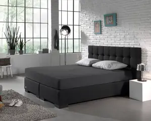 Hoeslaken Jersey – Antraciet (Donkergrijs) 140x200