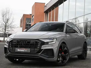 Audi Q8 55TFSI 340PK Quattro Nardo! 4W-best. RS-Zetels Carbon Softclose B&O Lucht Tr-Haak VOL!