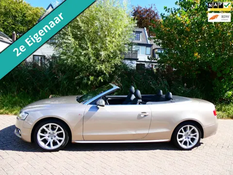 Audi A5 Cabriolet 2.0 TFSI Quattro Pro Line S 211pk 2e eig. Automaat Leder