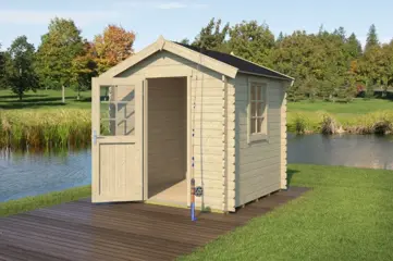 Tuinhuis-Blokhut Wels: 200 x 200 cm