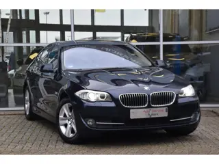 BMW 5-serie 528i High Executive Aur. Leder Nav. Pdc Zeer Nette Auto + Inruil Mogelijk