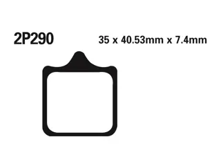 REMBLOKKEN VOOR KTM 990 SM + SMT 2001 - 2003 / 2012 - 2014