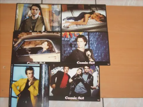 COMIC ACT lobbycard set.