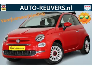 Fiat 500C 1.0 Hybrid RED Cabrio / Opendak / Navigatie / Cruise / Carplay