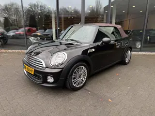 MINI CABRIO 1.6 Highgate,Orig.NL,NAP,Leer,Clima,Stoelverw,Navi,PDC,Cruise