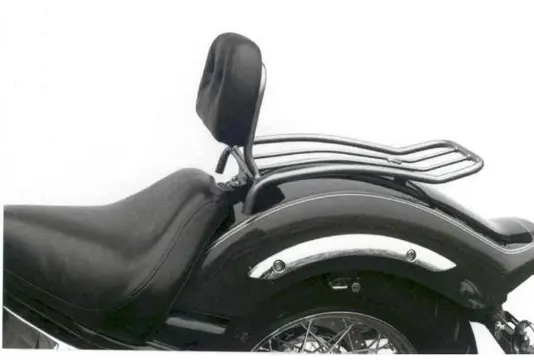 BAGAGEDRAGER Yamaha XVS 1100 Dragstar 1999 - 2007