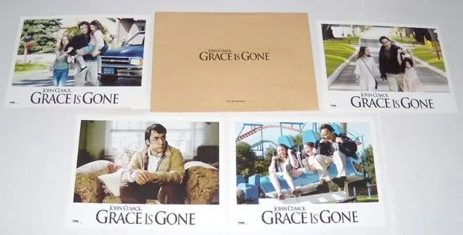 GRACE IS GONE lobbycard set.