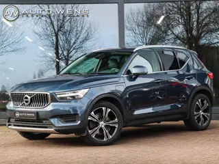 Volvo XC40 1.5 T4 Recharge Inscription Denim Blue Trekhaak Leder Stuur/Stoelvw. 19'' Camera