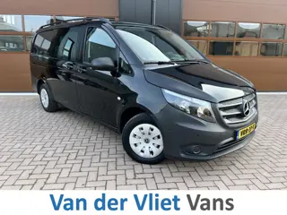 Mercedes-Benz Vito 110 CDI 102pk E6 Lang DC 5p Comfort Lease €425p/m, Airco Clima, Carplay, PDC V+A,