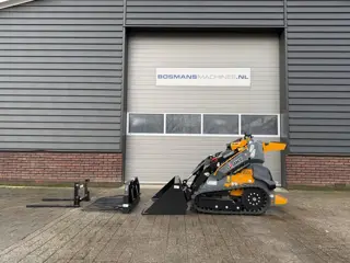 Giant GS950T skid steer minishovel NIEUW €345 LEASE