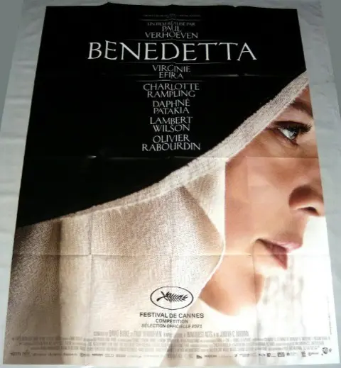 BENEDETTA filmposter.