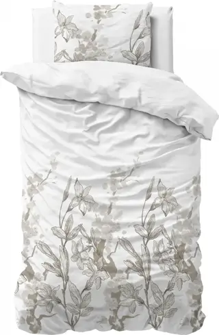 dekbedovertrek 140x200/220 Flynn wit