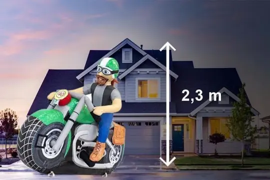 Abraham Pop Op Motor te huur landelijke bezorging mogelijk