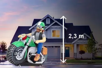 Abraham Pop Op Motor te huur landelijke bezorging mogelijk