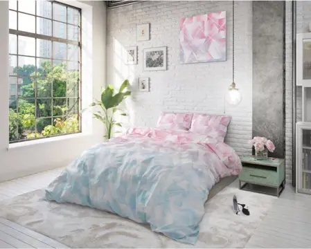 Sleeptime dekbedovertrek 240x220 Air Soft Wit