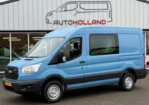 FORD TRANSIT 2.2 TDCI 92KW 125PK DC DUBBELE CABINE TREKHAAK/ BIJRIJDERSBANK/ 100% DEALERONDERHOUDEN